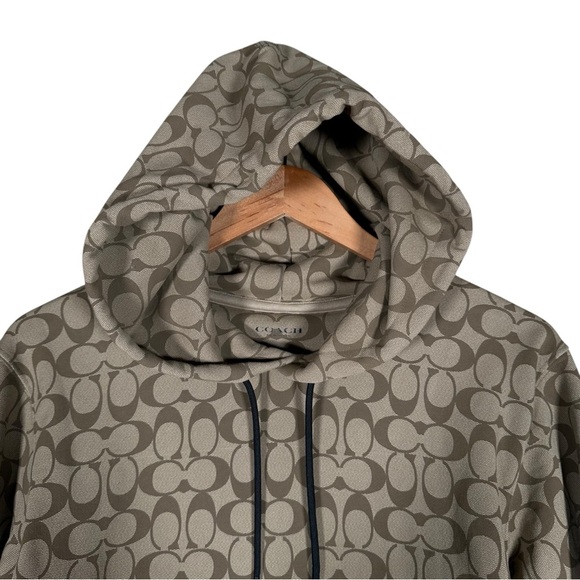 COACH Allover Signature Monogram Hoodie - Picture 6 of 11